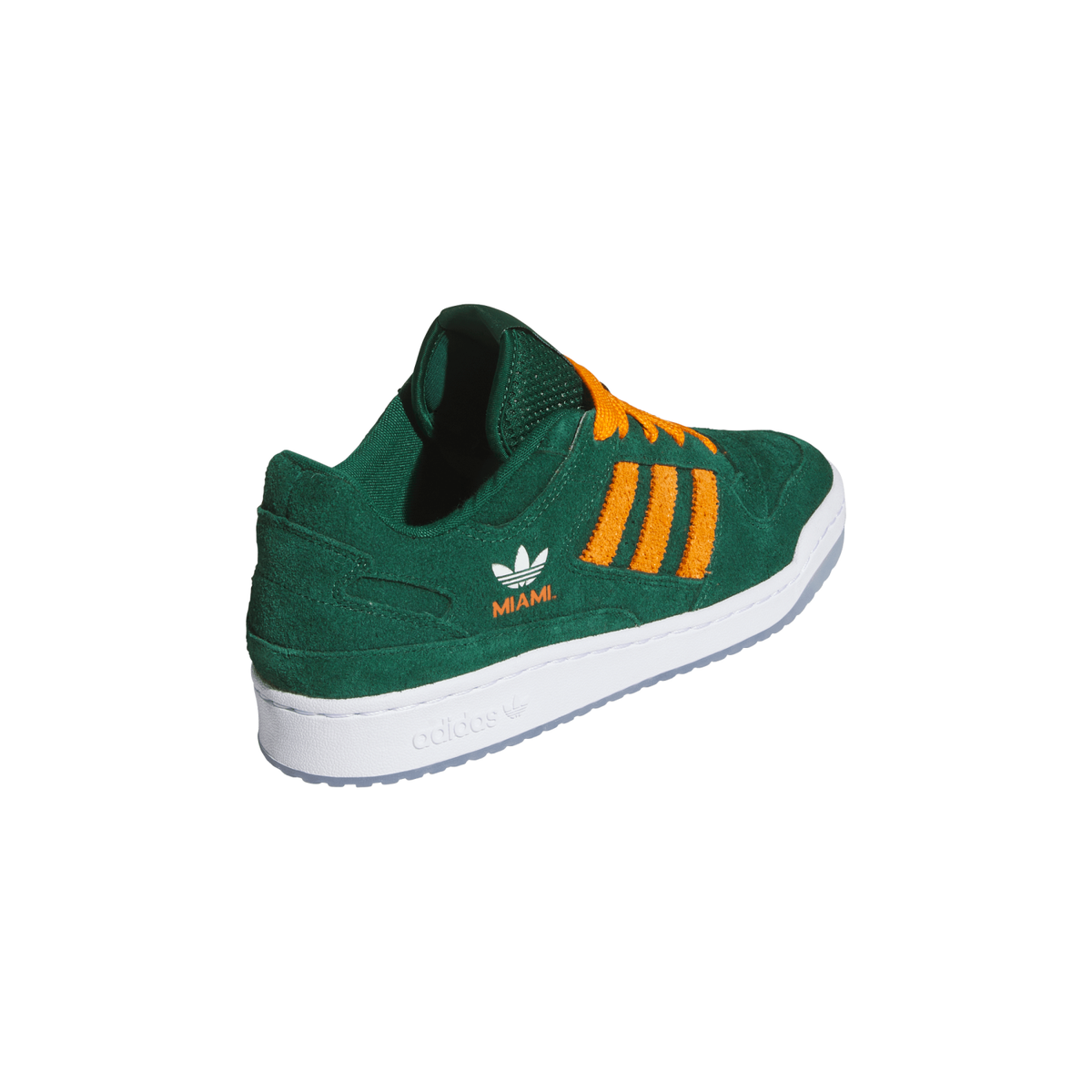 adidas Miami Hurricanes Forum Low CL Shoes