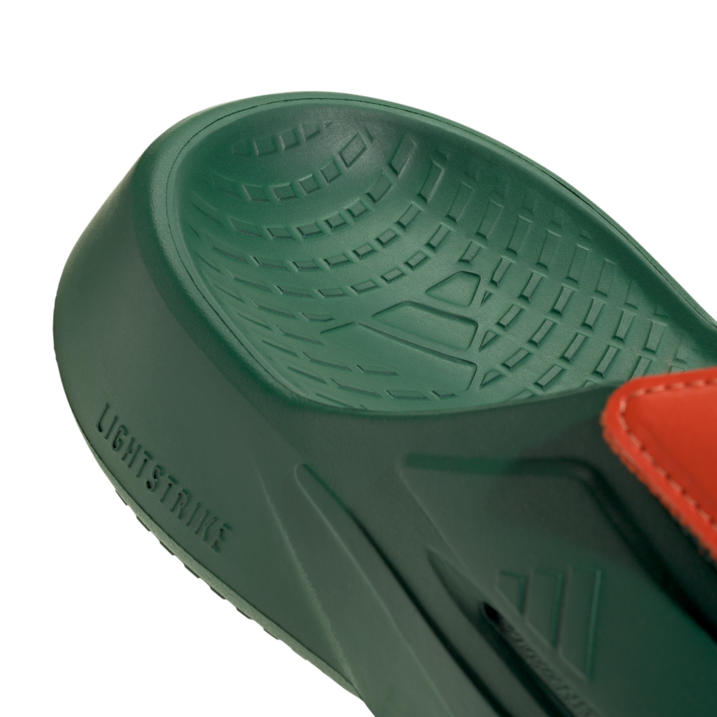 adidas Miami Hurricanes Green Lightblaze Slides