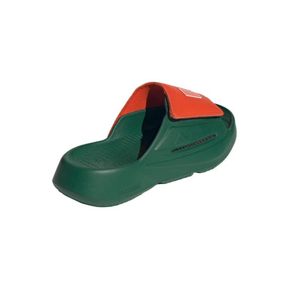 adidas Miami Hurricanes Green Lightblaze Slides