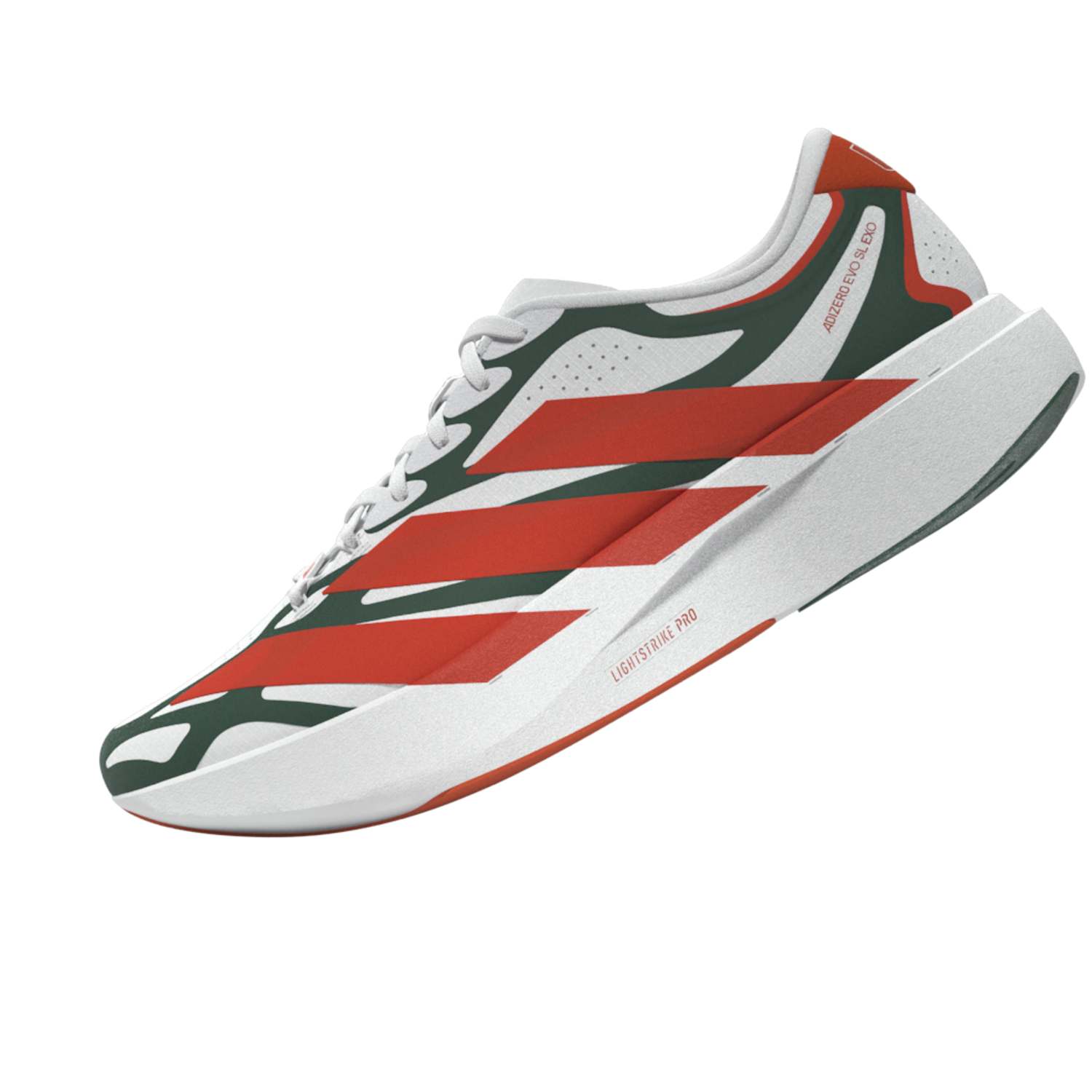 adidas Miami Hurricanes Adizero EVO SL EXO Shoes – Miami Team Store