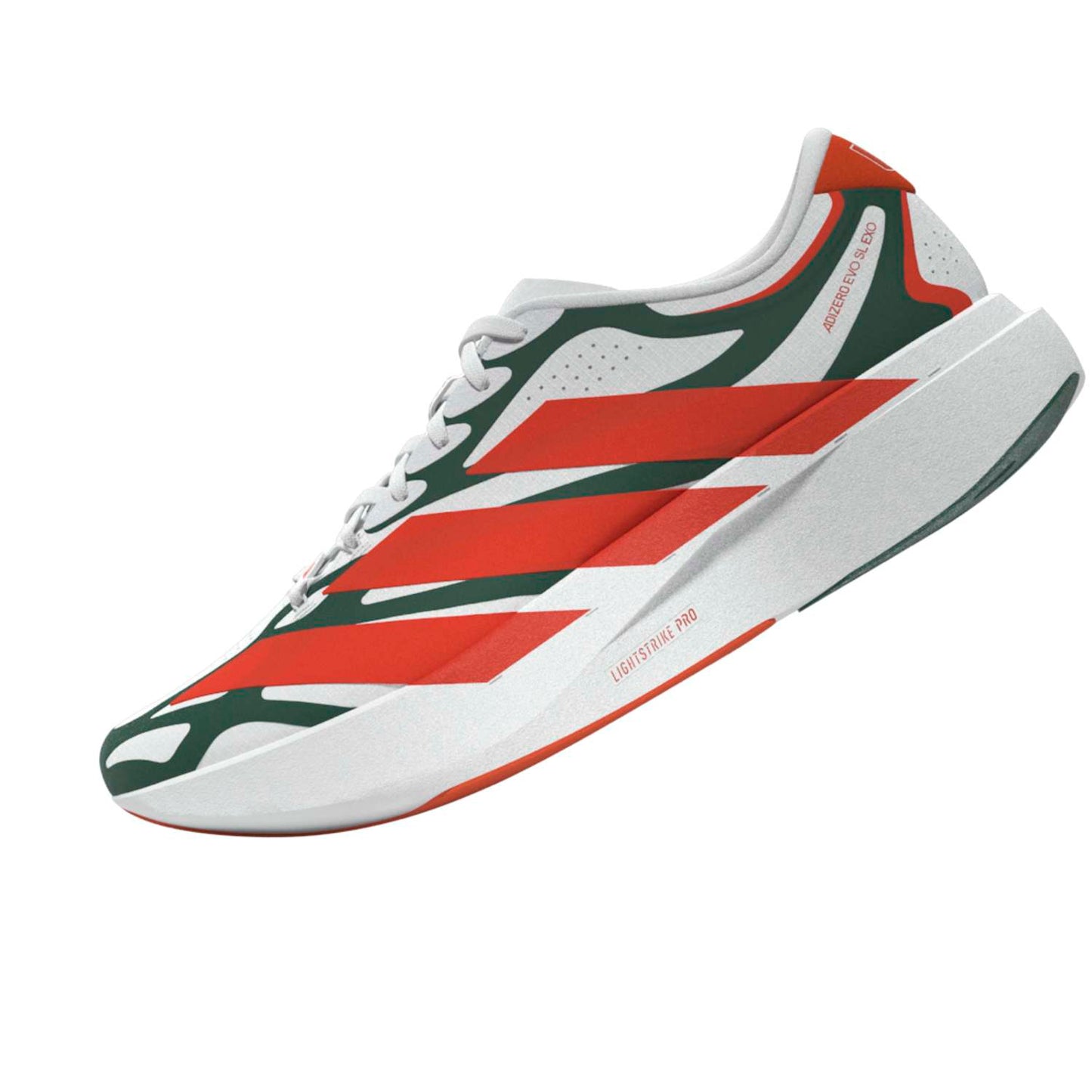 adidas Miami Hurricanes Adizero EVO SL EXO Shoes