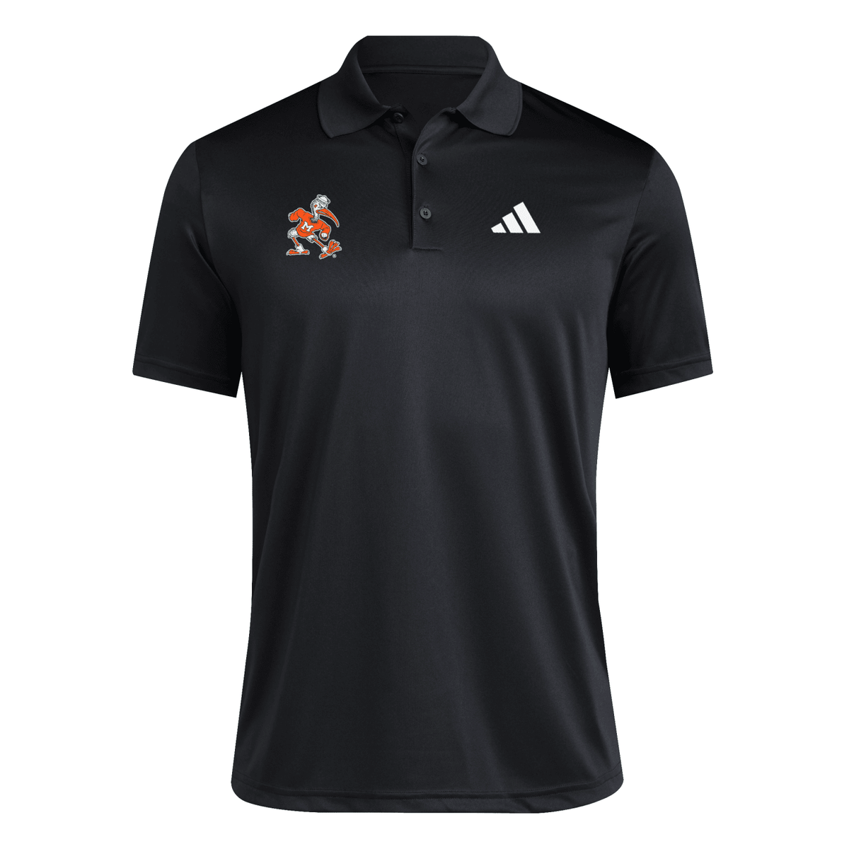 adidas Miami Hurricanes Black Coaches AEROREADY Sebastian Polo