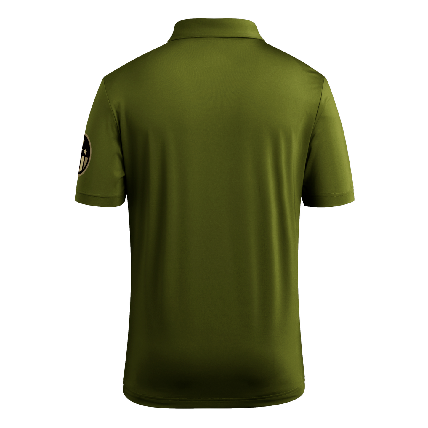 adidas Miami Hurricanes Olive Salute to Service Polo
