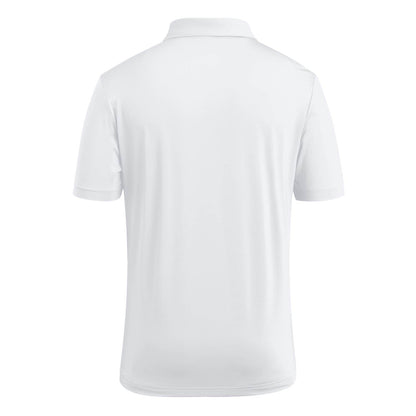 adidas Miami Hurricanes Men's White 2001 Collection Mesh U Polo