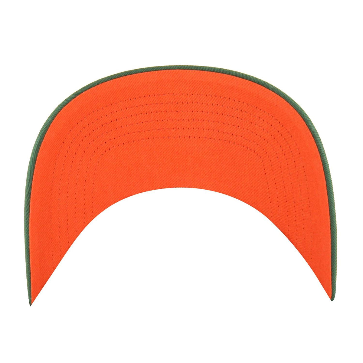 &#39;47 Brand Miami Hurricanes Green &amp; Orange Retro Trucket Hat