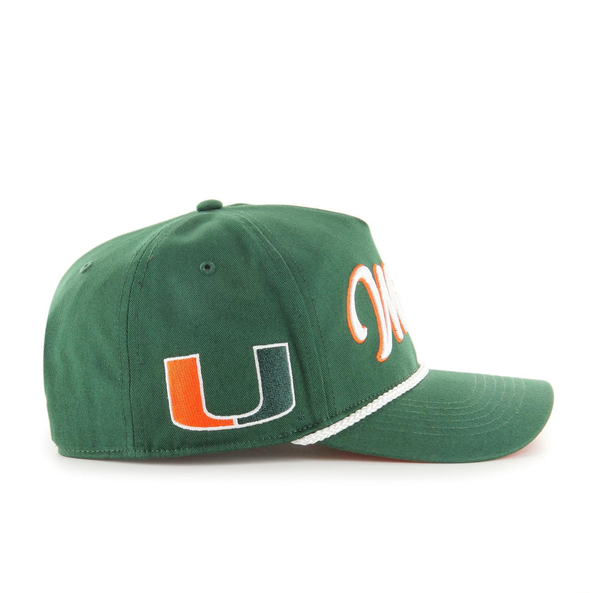 &#39;47 Brand University of Miami Overhand Green Adjustable Hat