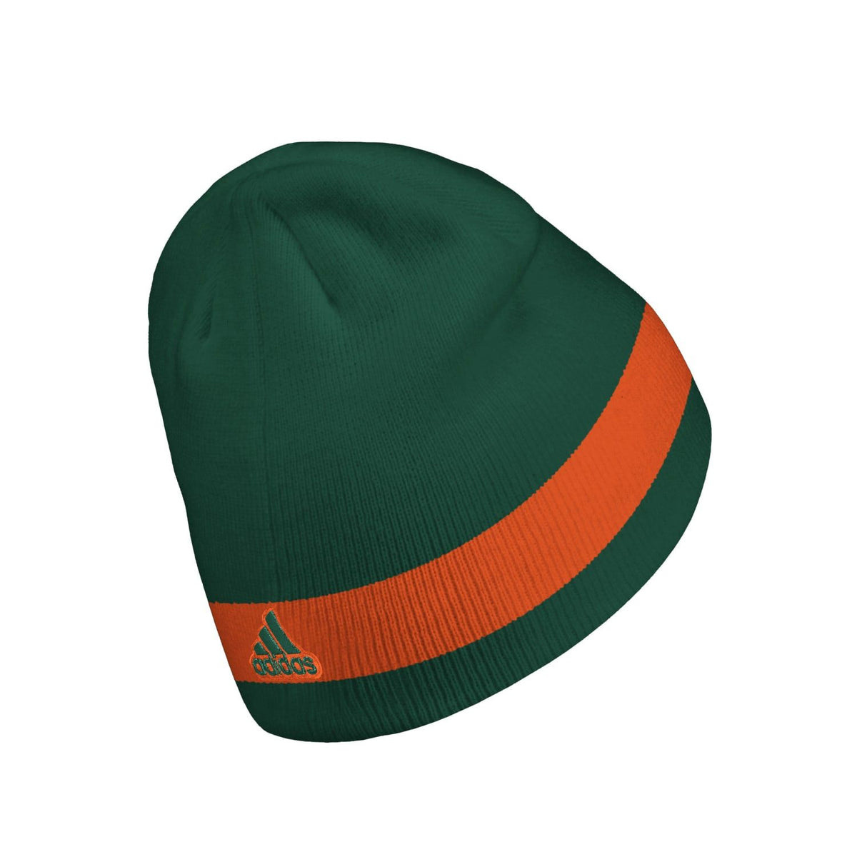 adidas Miami Hurricanes Green Locker Room Beanie