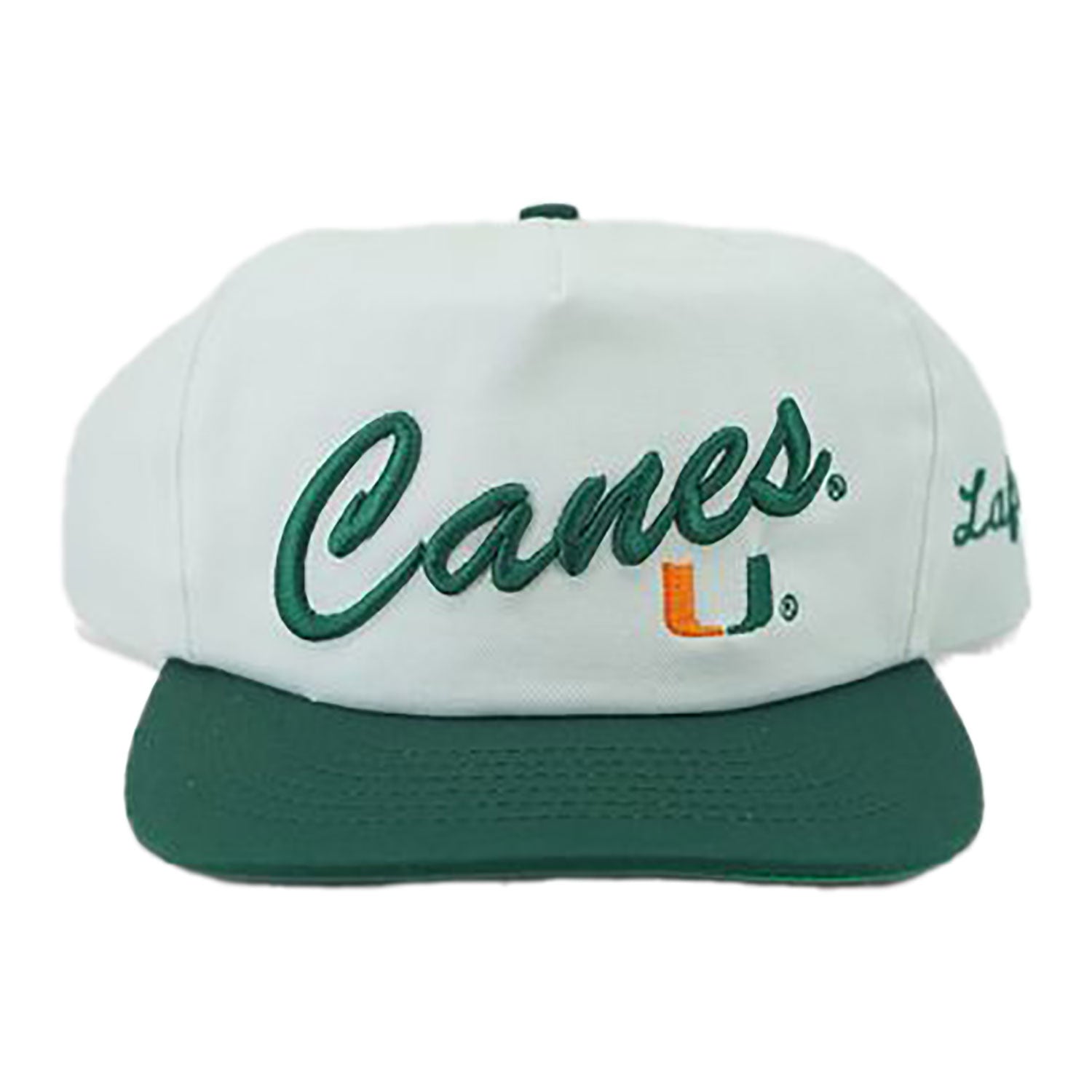 Lafavre Miami Hurricanes Limited Addition Canes Hat - Front View