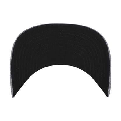 '47 Brand Miami Hurricanes Grey Trucker Adjustable Hat with Black Mesh