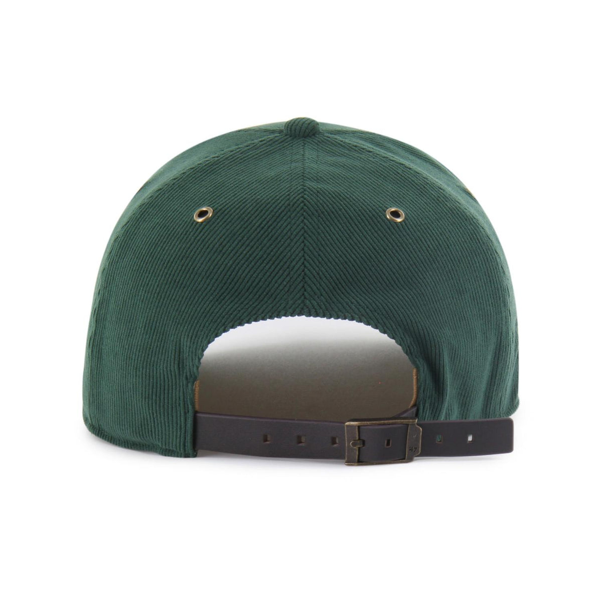 &#39;47 Brand Miami Hurricanes Green Miami Corduroy Adjustable Hat