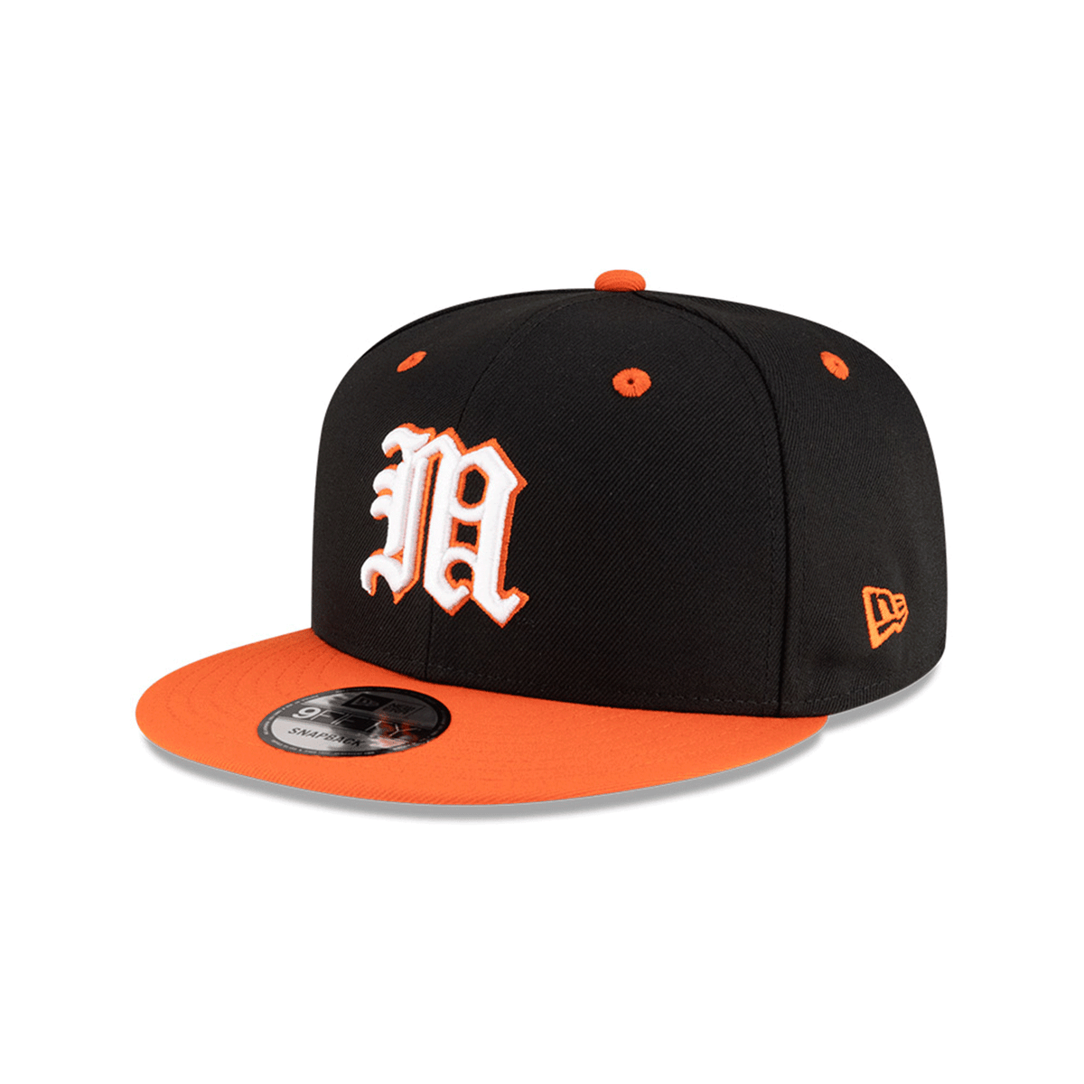 New Era Miami Hurricanes Black Old English &quot;M&quot; On-Field 9FIFTY Snapback Hat