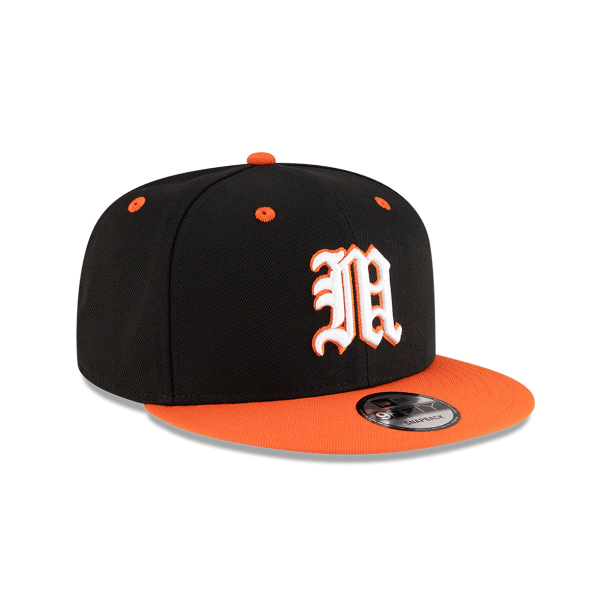 New Era Miami Hurricanes Black Old English &quot;M&quot; On-Field 9FIFTY Snapback Hat