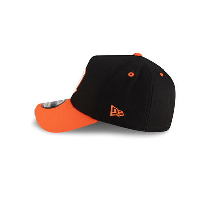 New Era Miami Hurricanes Black Old English "M" On-Field 9FORTY Snapback Hat
