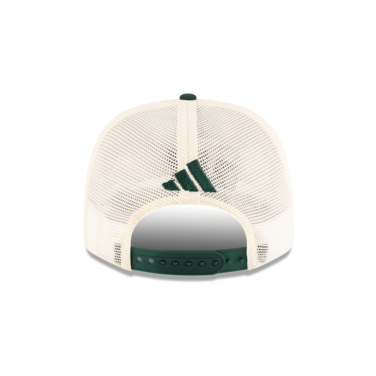 New Era Miami Hurricanes White Old English &quot;M&quot; On-Field 9SEVENTY Trucker
 Snapback Hat