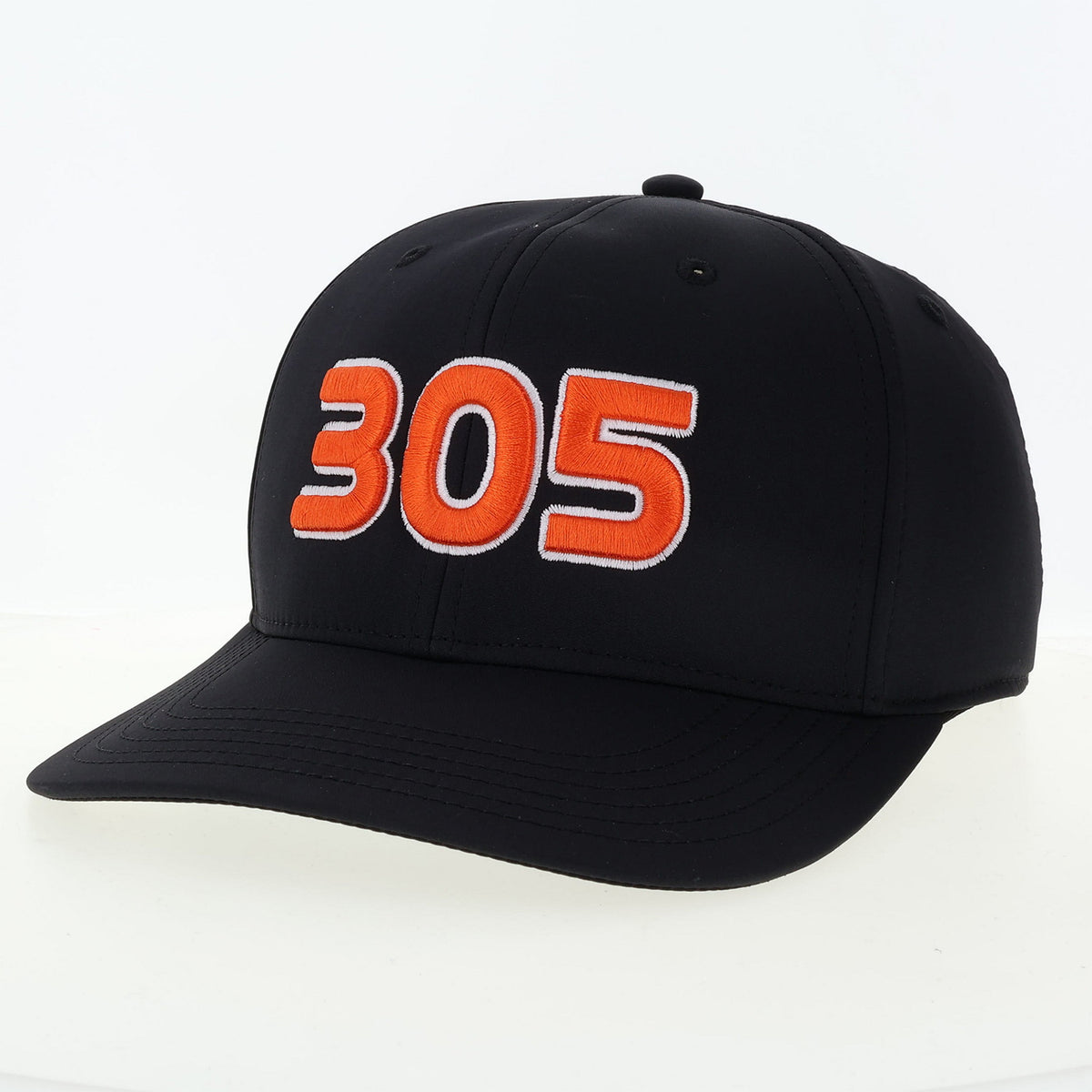 Legacy Miami Hurricanes Black 305 Flex Fit Hat