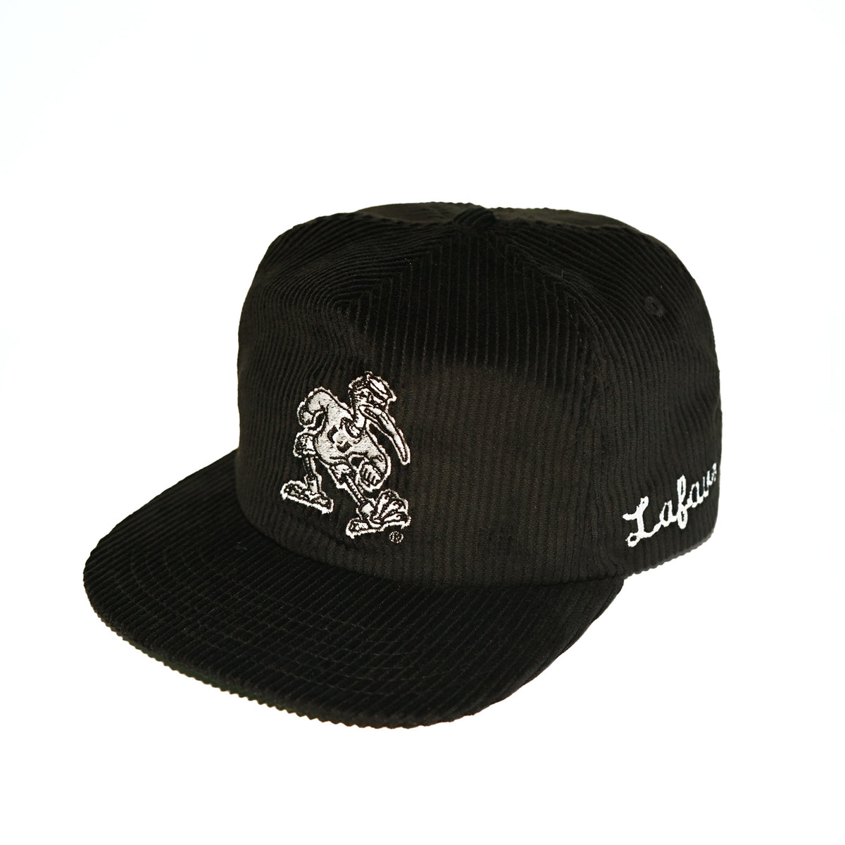 Lafavre Miami Hurricanes Black Corduroy Ibis Adjustable Cap