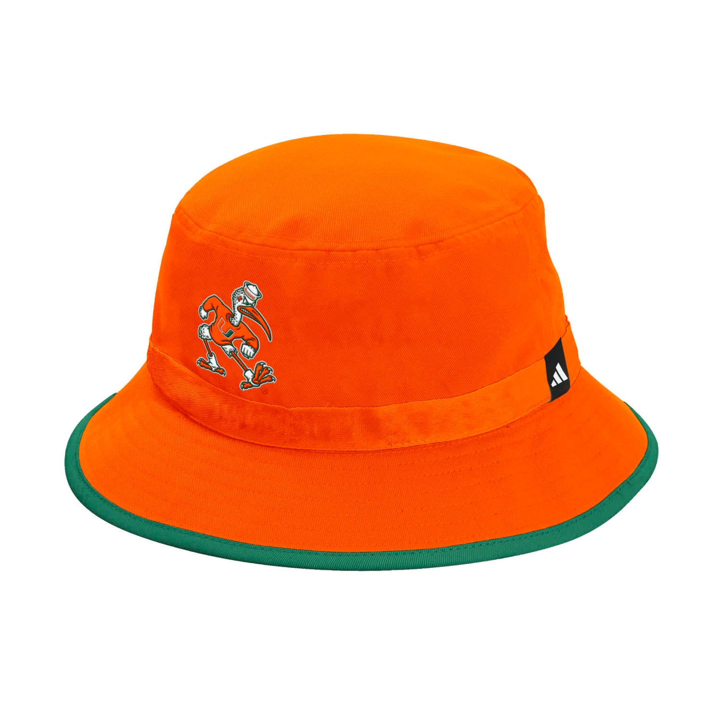 adidas Miami Hurricanes Orange Sebastian Bucket Hat