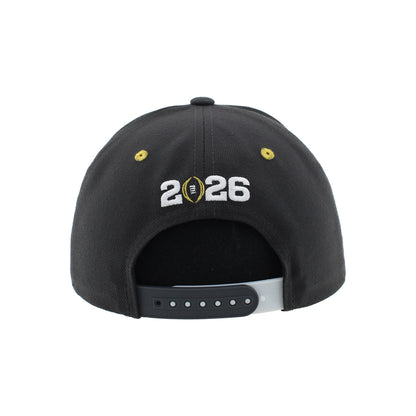 Zephyr Miami Hurricanes Charcoal Grey 2026 National Championship U Logo Competitor Hat