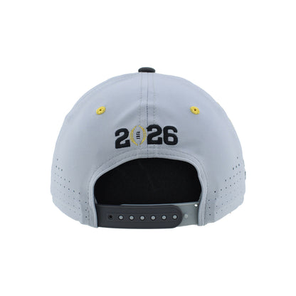 Zephyr Miami Hurricanes Charcoal Grey 2026 National Championship U Logo Draft Hat