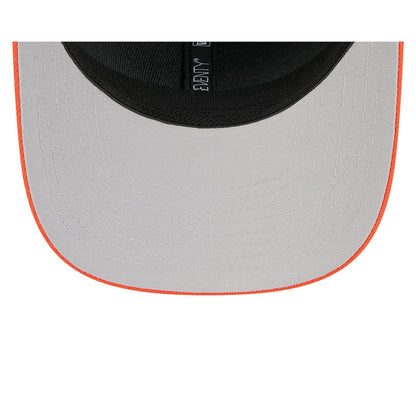 New Era Miami Hurricanes Green and Orange Old English "M" 9SEVENTY Adjustable Hat