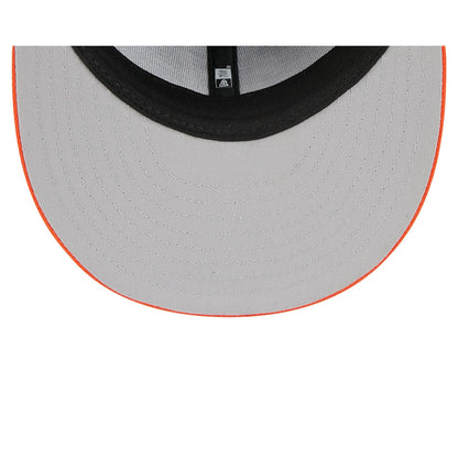 New Era Miami Hurricanes Green and Orange Old English "M" 59FIFTY Fitted Hat