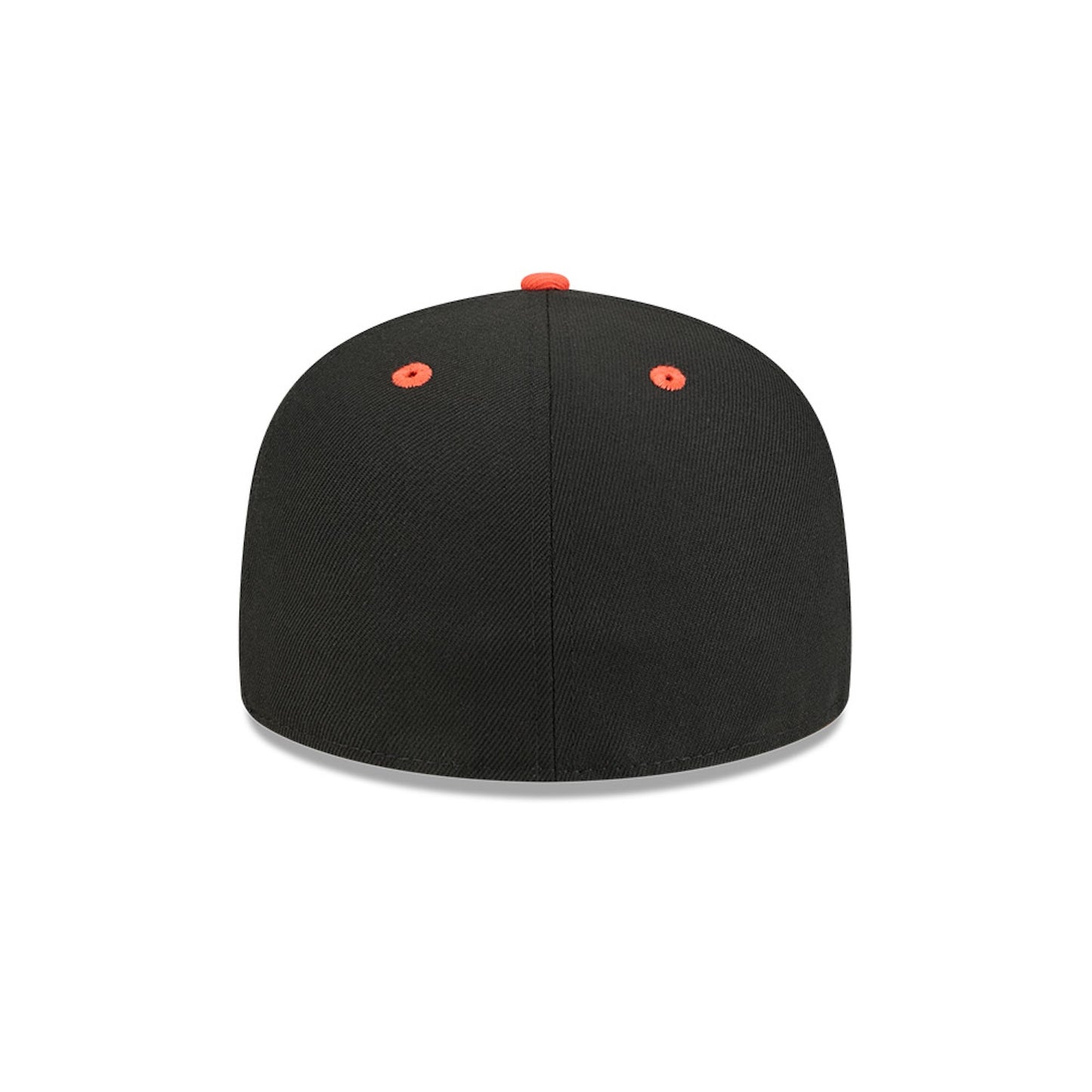 New Era Miami Hurricanes Black and Orange Old English "M" 59FIFTY Fitted Hat