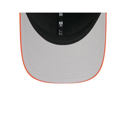 New Era Miami Hurricanes Green and Orange Old English "M" 9FORTY Adjustable Hat