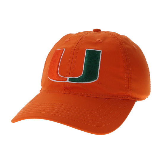 Legacy Miami Hurricanes Orange U Cool Fit Adjustable Hat
