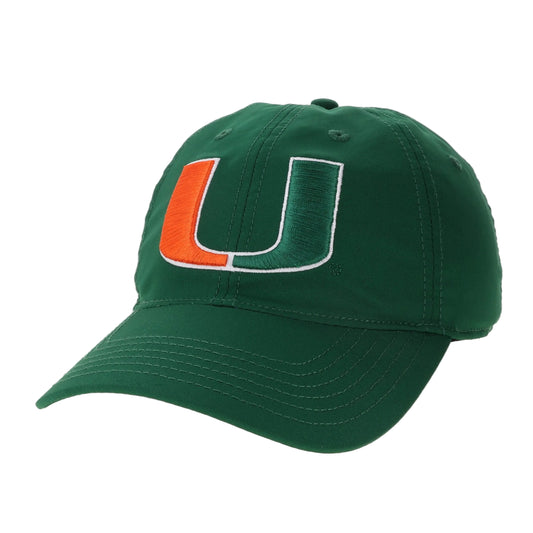 Legacy Miami Hurricanes Green U Cool Fit Adjustable Hat
