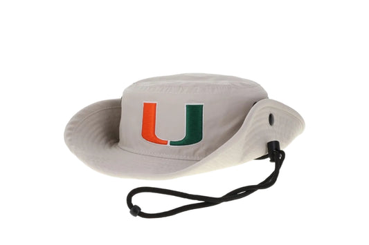 Legacy Miami Hurricanes Stone U Cool Fit Boonie Hat