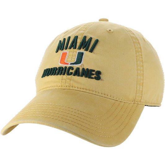 Legacy Miami Hurricanes Honey U Terra Twill Adjustable Hat