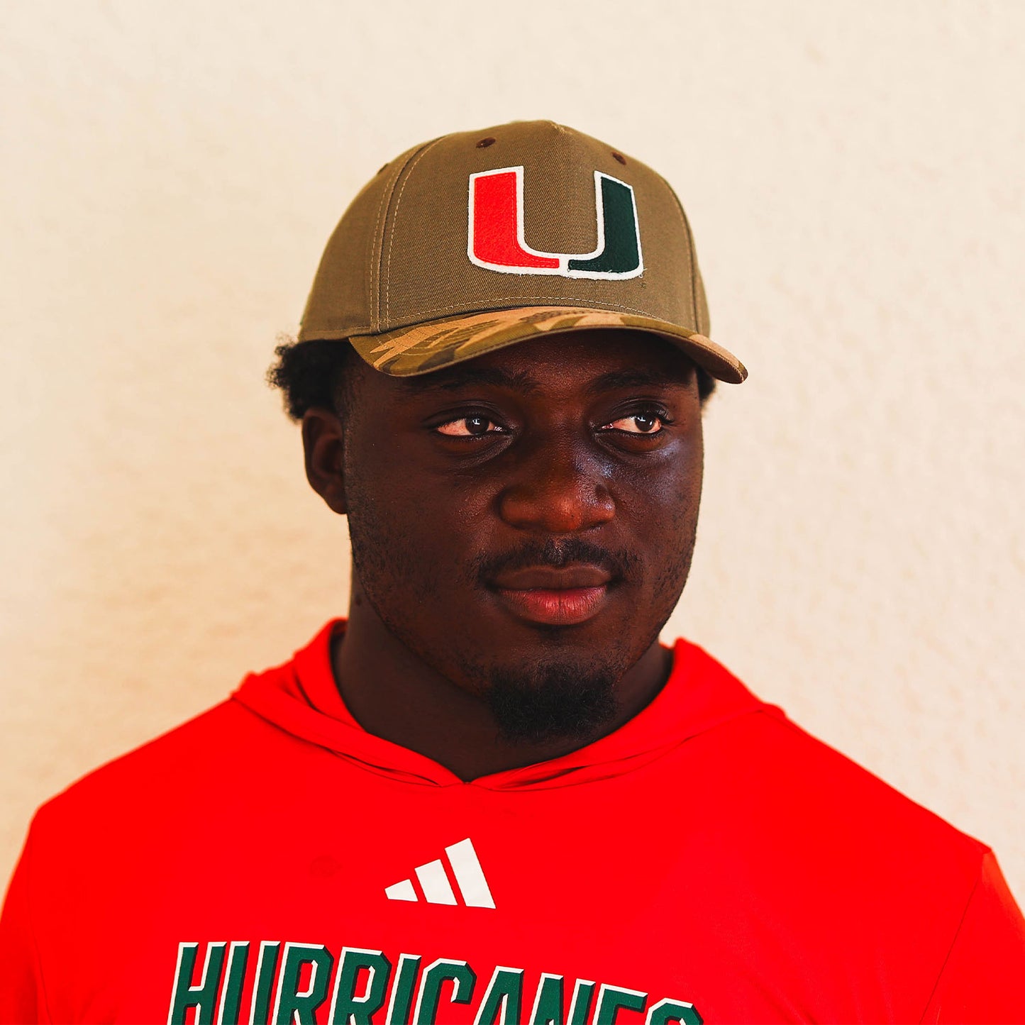 Legacy Miami Hurricanes Moss Green Camo Miami Hurricanes Heritage Twill Snapback Hat