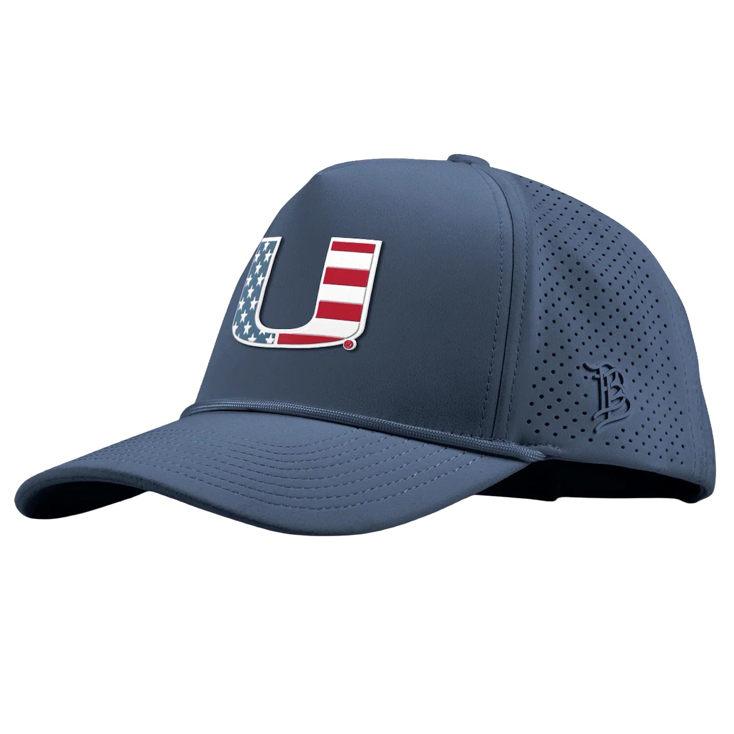 Branded Bills Miami Hurricanes Navy USA X Gen Performance Hat