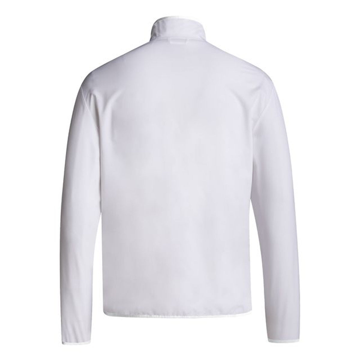 adidas Miami Hurricanes White Long Sleeve 1/4 Zip Performance Jacket