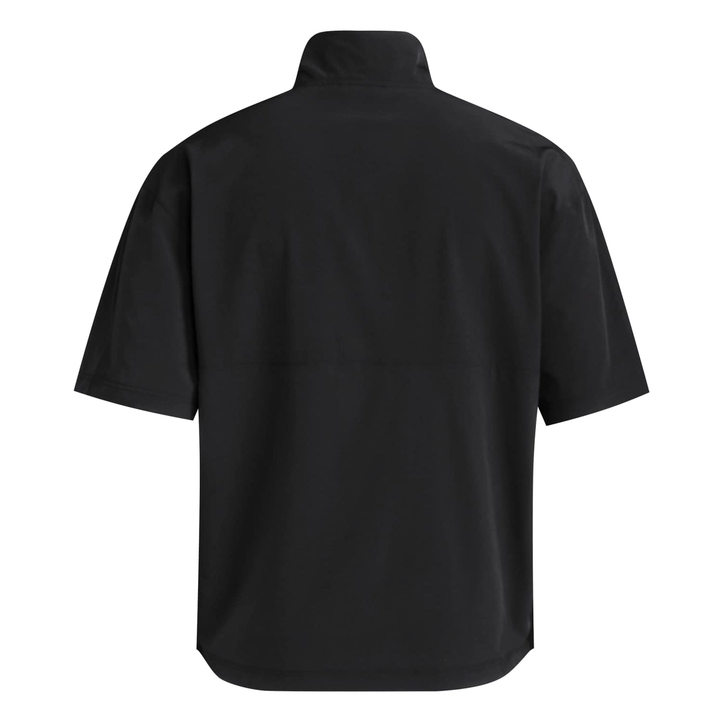adidas Miami Hurricanes Black Short Sleeve 1/4 Zip Performance Jacket