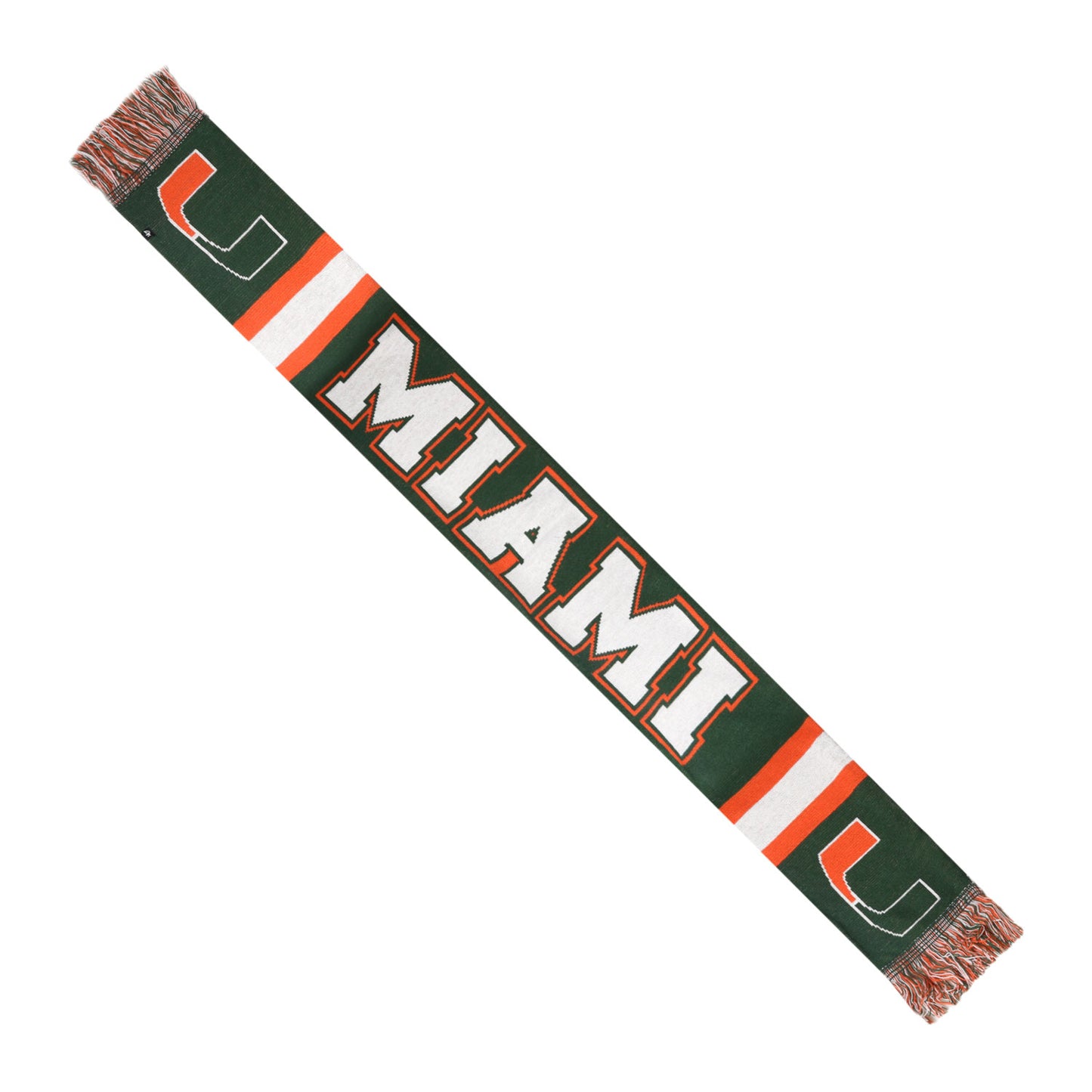 '47 Brand Miami Hurricanes Green Classic Knit Scarf