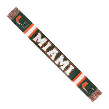'47 Brand Miami Hurricanes Green Classic Knit Scarf