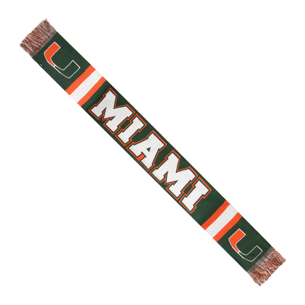 '47 Brand Miami Hurricanes Green Classic Knit Scarf