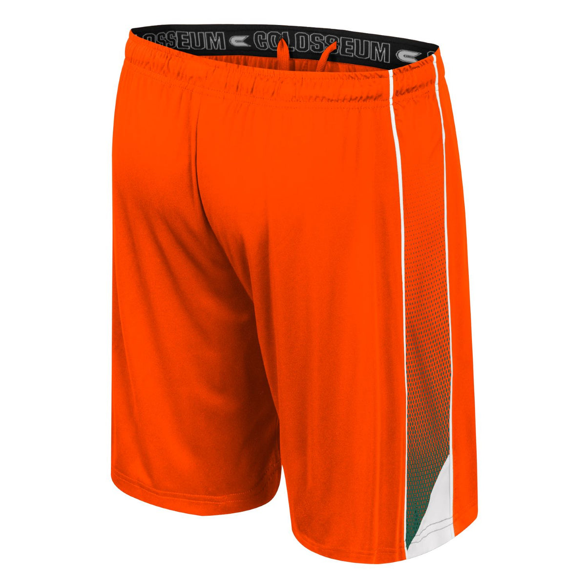 Colosseum University Of Miami Orange Drawstring Shorts