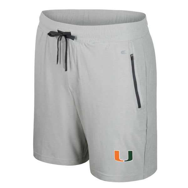 Colosseum Miami Hurricanes Ash Grey U Logo 7