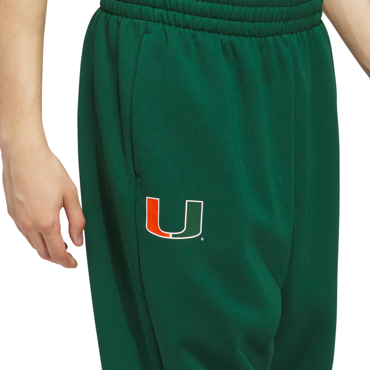 adidas Miami Hurricanes Green U Training Pants
