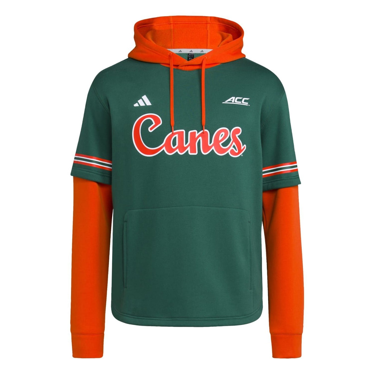 adidas Miami Hurricanes &#39;Canes Hoodie