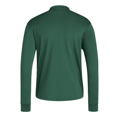 adidas Miami Hurricanes Green Old English "M" Long Sleeve Sweatshirt
