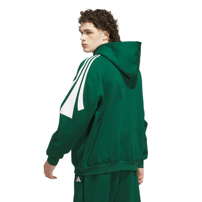 adidas Miami Hurricanes Green U Pullover Hoodie