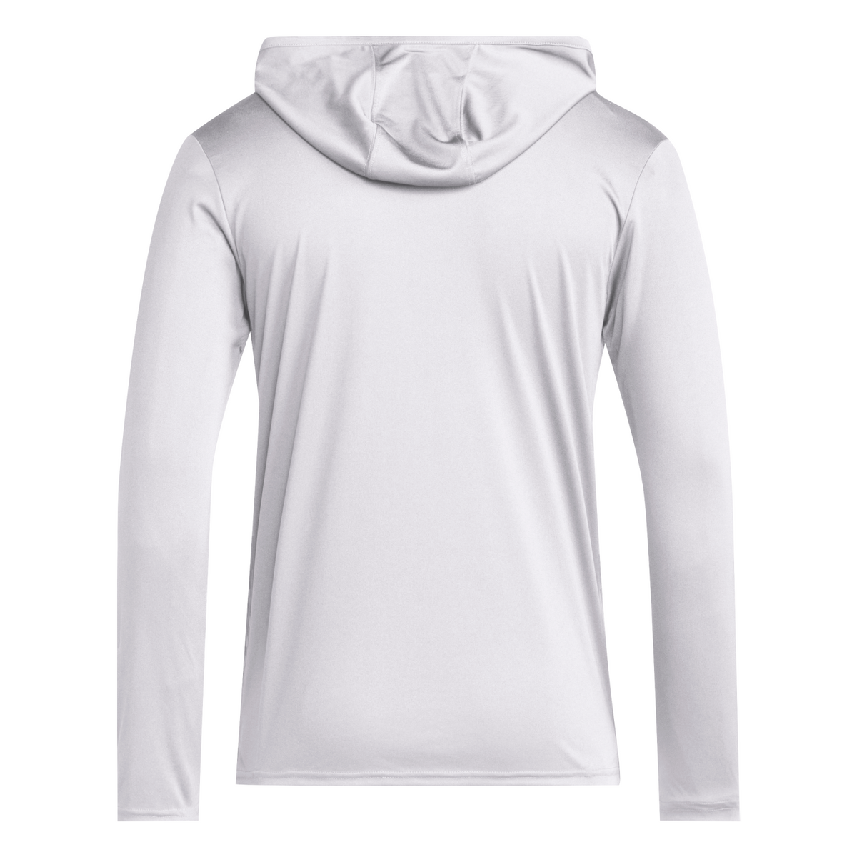 adidas Miami Hurricanes White Long Sleeve Performance Hoodie