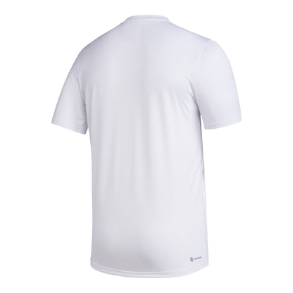 adidas Miami Hurricanes 'Love Unites' Pregame White T-Shirt