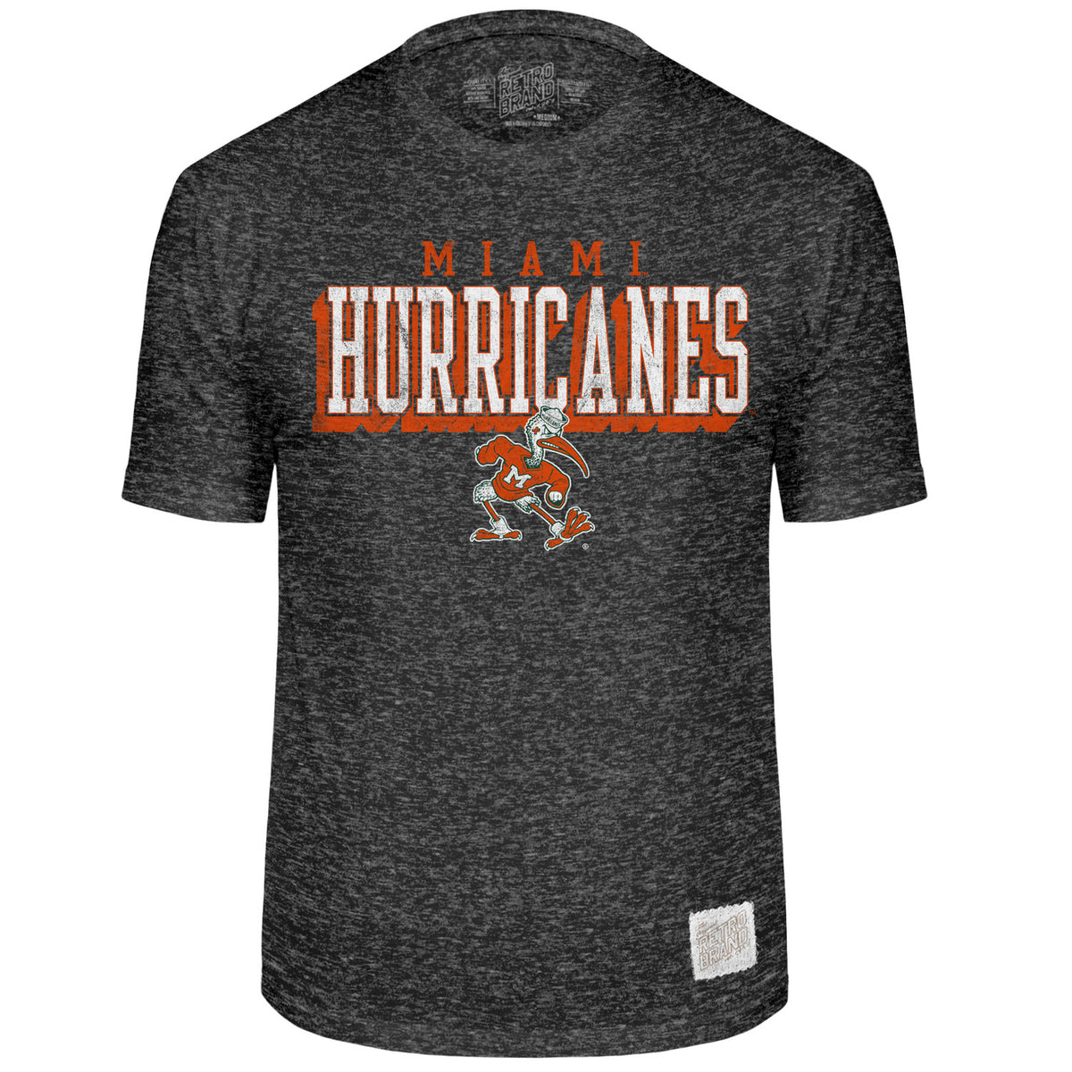 Retro Brand Miami Hurricanes Sebastian T-Shirt