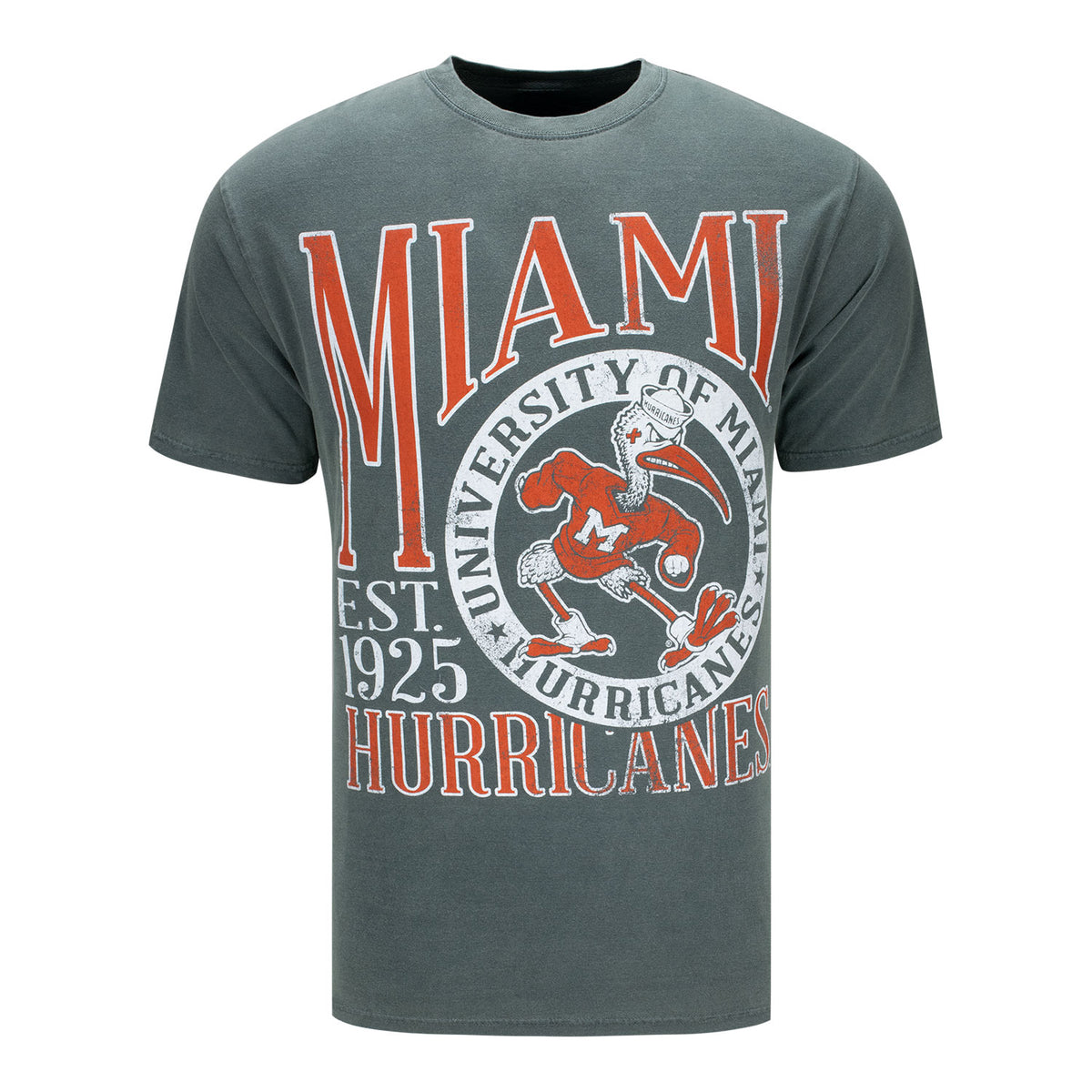 Blue 84 Miami Hurricanes Overdye T-Shirt