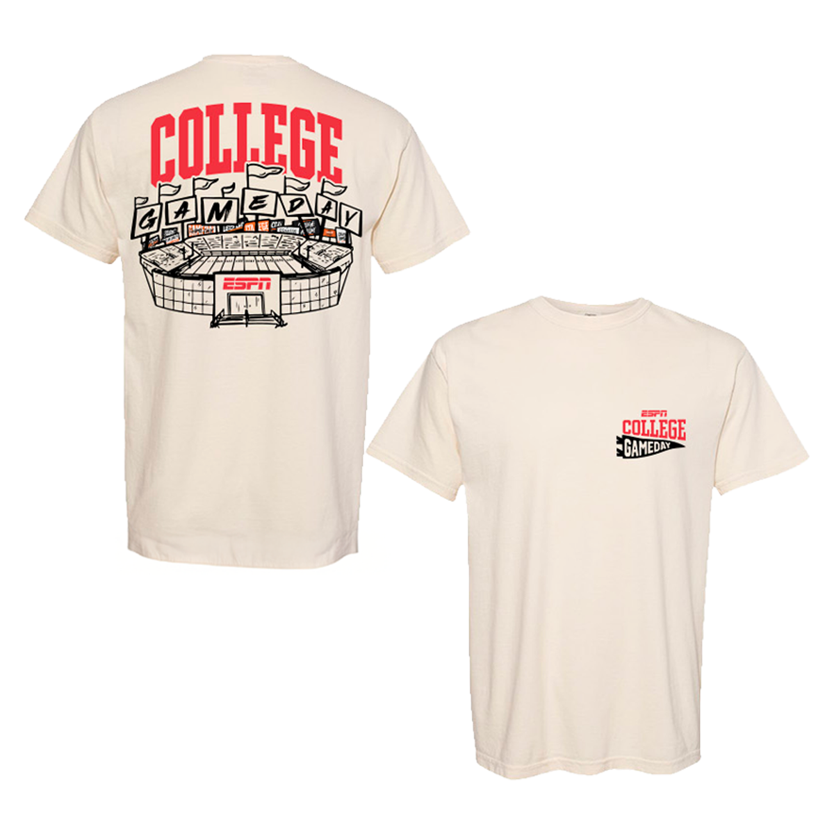 Miami Hurricanes ESPN College GameDay Stadium T-Shirt