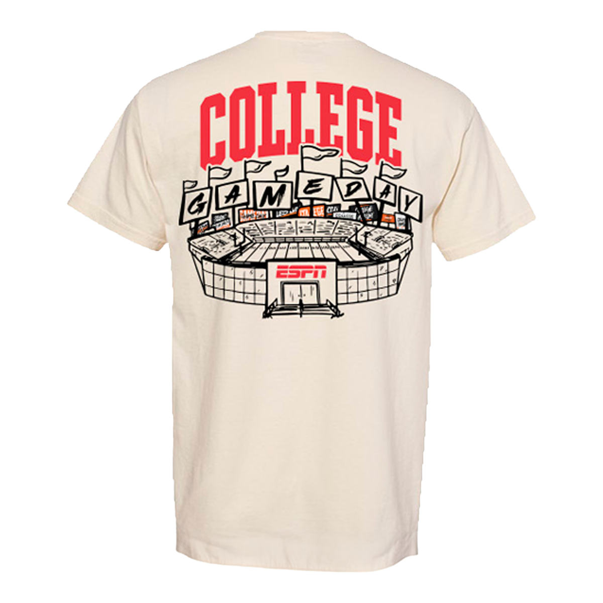 Miami Hurricanes ESPN College GameDay Stadium T-Shirt
